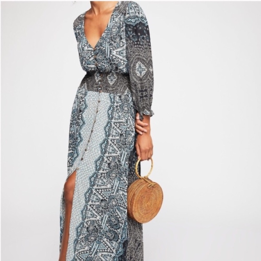 Free People Mexicali Rose Maxi Dress - Picture 2 of 8